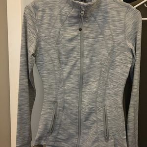 Grey 90 Degree Zip-Up Jacket
